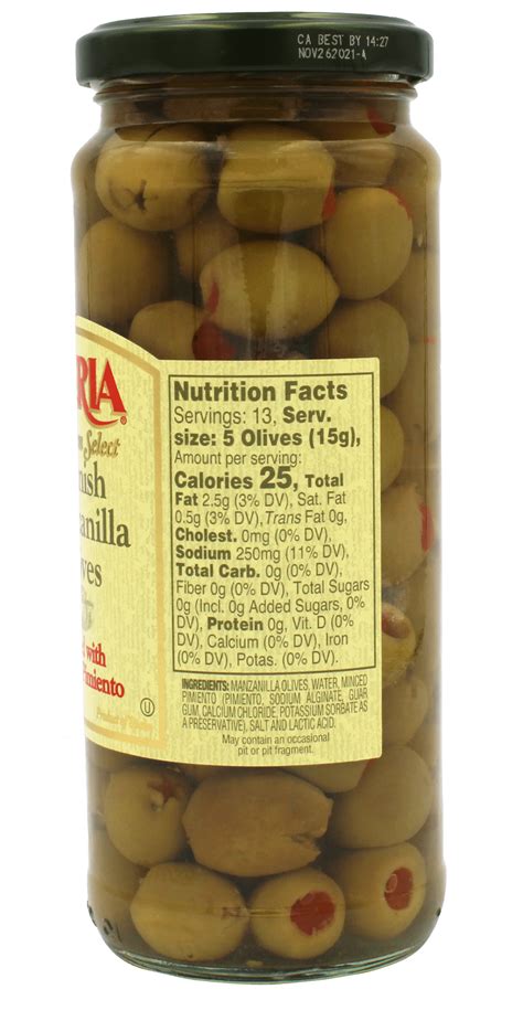 Iberia Spanish Queen Olives Stuffed With Minced Pimiento Oz Iberia