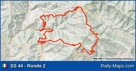 Karte Wp Ronde Rallye Sanremo Wrc Rallyekarte De