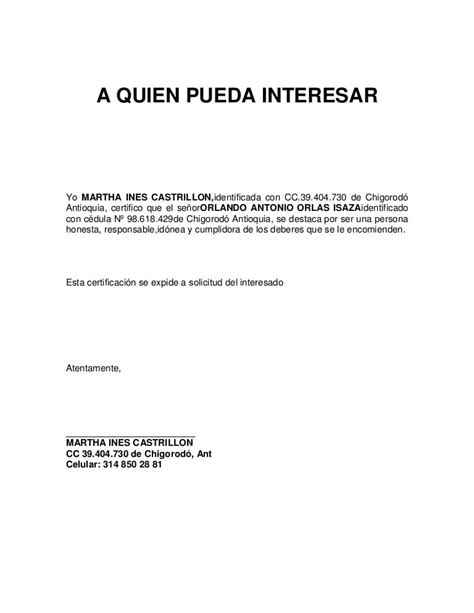 Ejemplo Carta De Liquidacion Empleada Domestica Modelo De Informe My