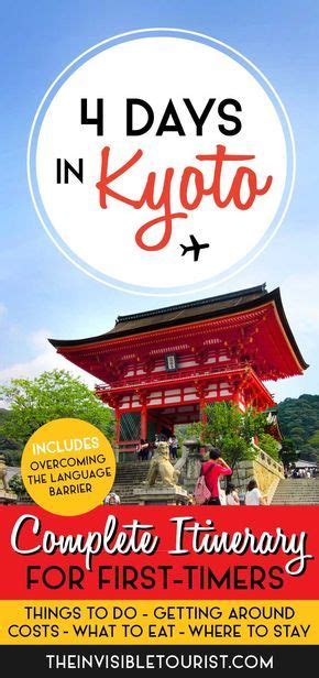 4 Days In Kyoto Itinerary Complete Guide For First Timers Kyoto