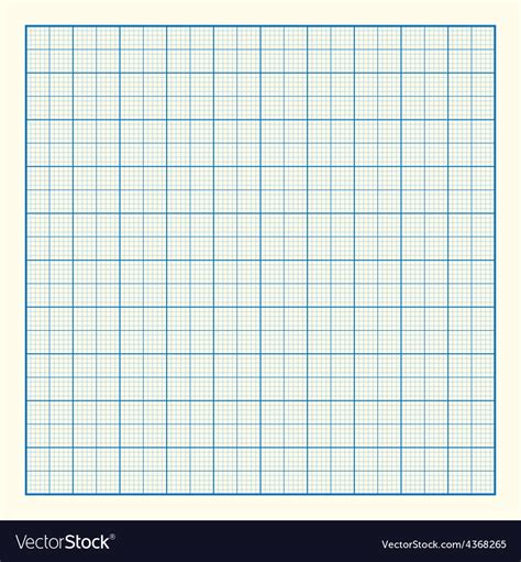 Graph Grid Paper Background Royalty Free Vector Image