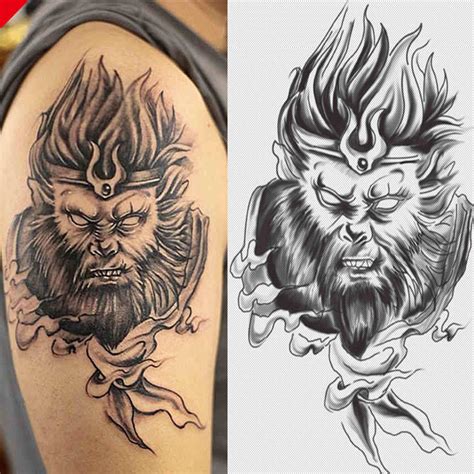 Sun Wukong Monkey King Tattoo