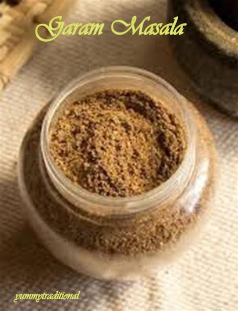 Garam Masala Powder Recipe Yummy Traditional