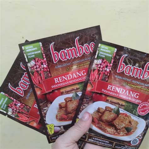 Jual Bumbu Bamboe Rendang Shopee Indonesia