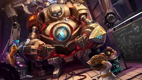 Fondos De Pantalla 1920x1080 Px Blitzcrank League Of Legends