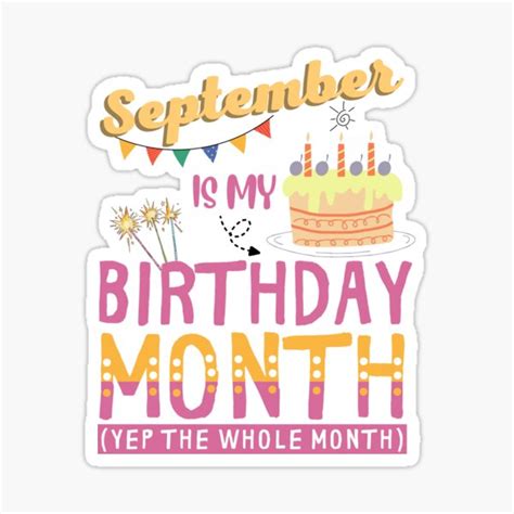 Retro September Is My Birthday Month Yep The Whole Month Girl