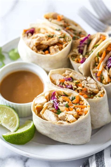 Easy Chicken Wrap Recipes For A Delicious Lunch Skip To My Lou