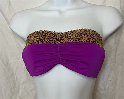 NEW René Rofé Lingerie Removable Pads Seamless Strapless Bralette Tube Top Bra eBay