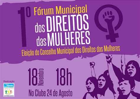 Eleição para o Conselho Municipal dos Direitos das Mulheres será no dia