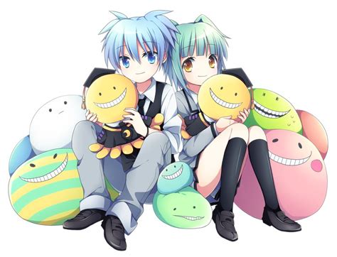 Kayano Kaede Koro Sensei Shiota Nagisa Assassination Classroom Assasination Classroom