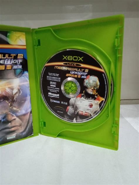 Xbox Mechassault 2 Lone Wolf Limited Edition Video Gaming Video