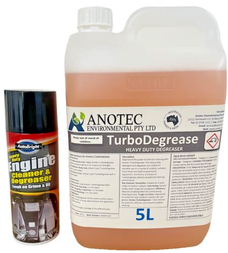 Anotec S Heavy Duty Degreaser L Degreaser G Can Bundle Free