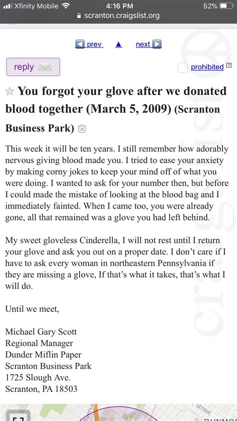 Actual ad I came across in Scranton’s craigslist. : r/DunderMifflin