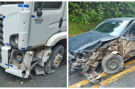 Caminhoneiro evita tragédia na Serra de Corupá O Jornaleiro