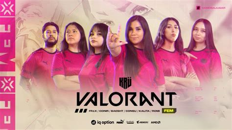 KRÜ Esports presenta su roster femenino de VALORANT