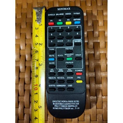 Jual Remote Tv Tabung Polytron Minimax Sumo Digitec Shopee Indonesia