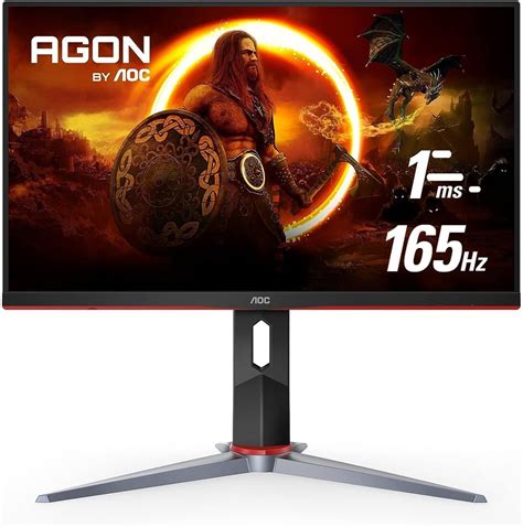 Aoc 24g2sp 24 Frameless Gaming Monitor Full Hd Ips 165hz 1ms