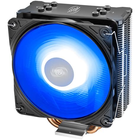 Cooler Para Processador Deepcool Gammaxx Gte V Led Rgb Mm