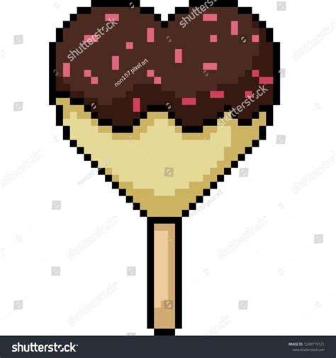 Pixel Art Ice Cream Sundae