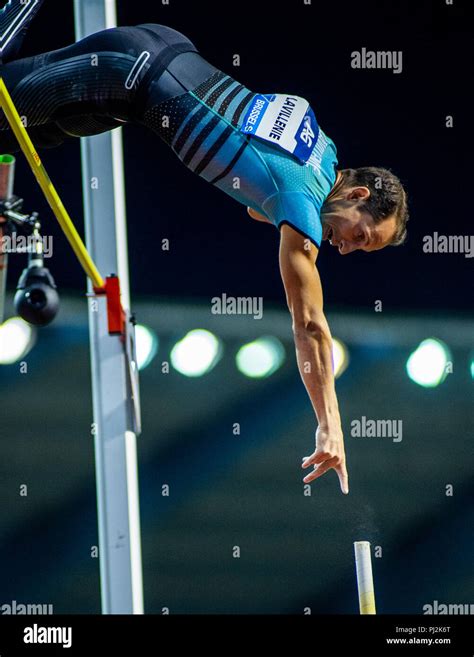 Brussels Belgium Aug Renaud Lavillenie Of France Competing In