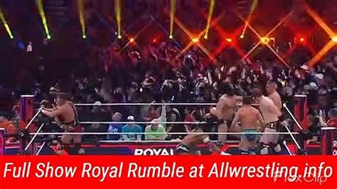 2023 Wwe Royal Rumble Videos Dailymotion