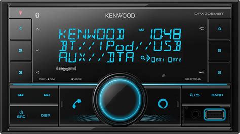 Amazon Kenwood DPX305MBT Double DIN In Dash Digital Media Receiver