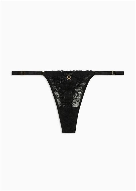 Дамски стринг Emporio Armani 163826 4R206 00020 Thong - Seven Seconds