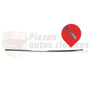 Moldura Aleta Trasera Aluminio Mm Ren Piezasautosclasicos