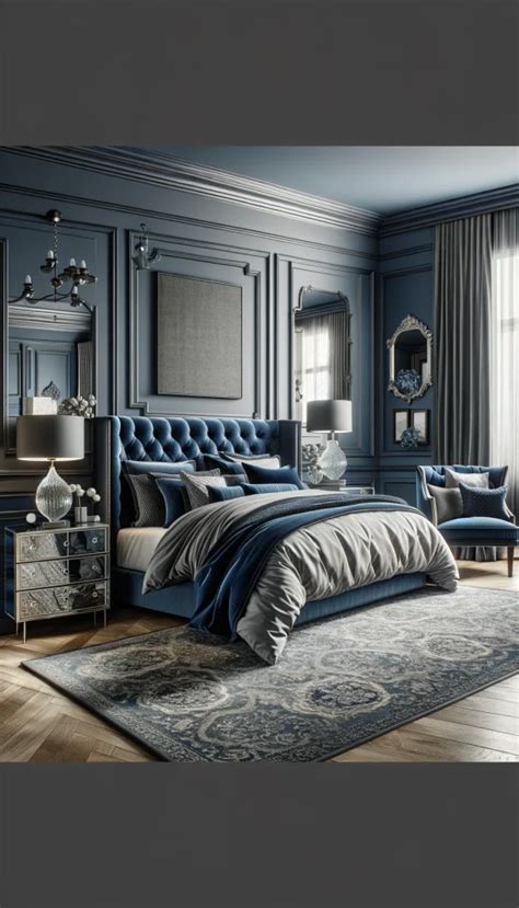 21 Navy Blue Bedroom Ideas to Transform Your Space: From Modern to Rustic 🌙