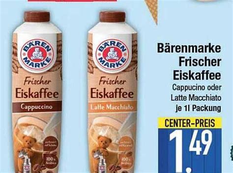 Bärenmarke Frischer Eiskaffee Angebot bei E Center 1Prospekte de