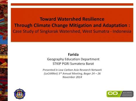 PDF Community Roles Toward Watershed Resilience DOKUMEN TIPS