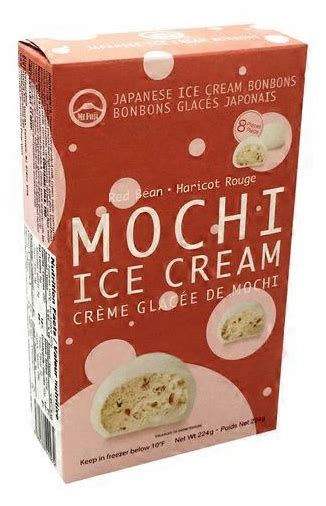 Mt Fuji Mochi Ice Cream Red Bean Shinshin Mart