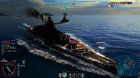 Bismarck Gameplay Vol2 World Of Warships Youtube