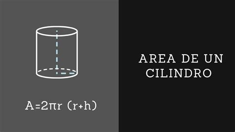 Rea De Un Cilindro Formula Y Ejercicios Resueltos Solociencias
