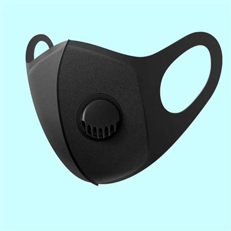 Washable Re-Usable Polyurethane Face / Nose Mask Respirator with Breather Valve. - Cleaneat.NG