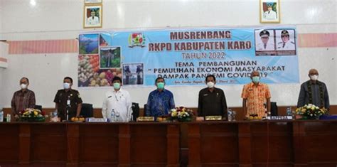 Bupati Karo Buka Musrenbang RKPD Kabupaten Karo 2022 Rienews