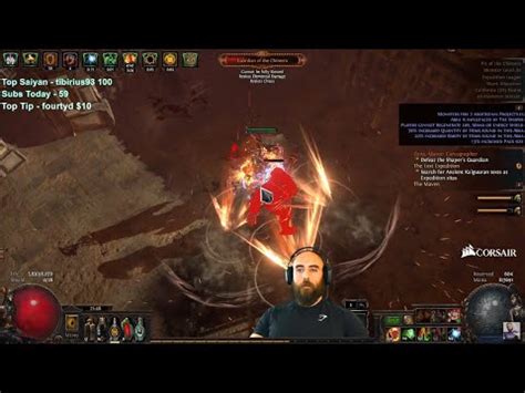 Shield Crush Gladiator T16 Pit Of The Chimera Zana Map PoE 3 15