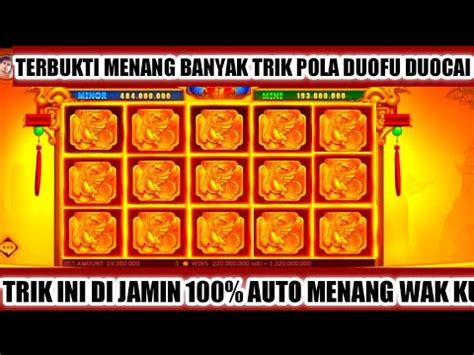 Terbukti Menang Banyak Trik Pola Room Duofu Duocai Jp Hari Ini Room