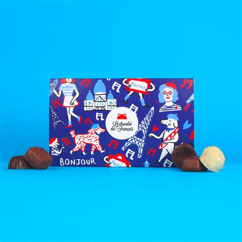 French organic chocolate illustrated by artists | Le chocolat des Français