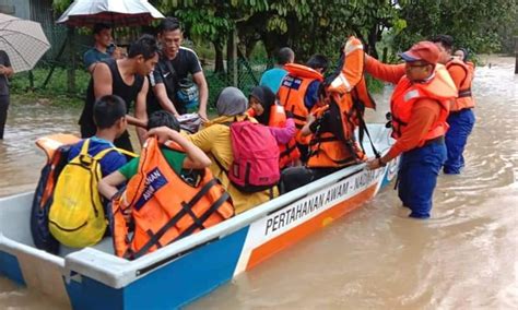 Lebih Kawasan Di T Ganu Berisiko Banjir Akibat Air Pasang Besar