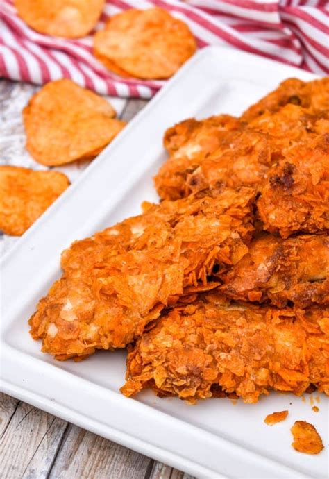 Barbecue Potato Chip Chicken The Quicker Kitchen