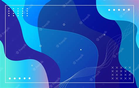 Premium Vector Abstract Blue Wave Background Premium Vector