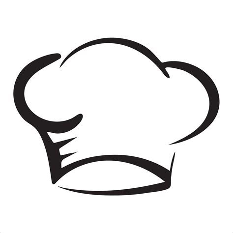 Chef cooking hat logo illustration 14487812 Vector Art at Vecteezy