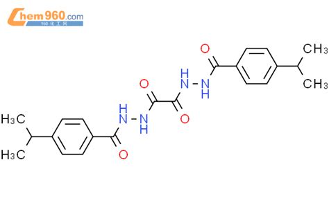 110379 99 2 Ethanedioic Acid Bis 2 4 1 Methylethyl Benzoyl Hydrazide