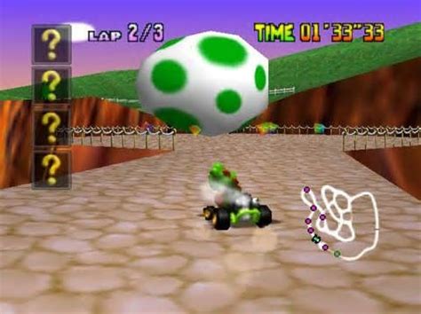 Yoshi Mario Kart 64