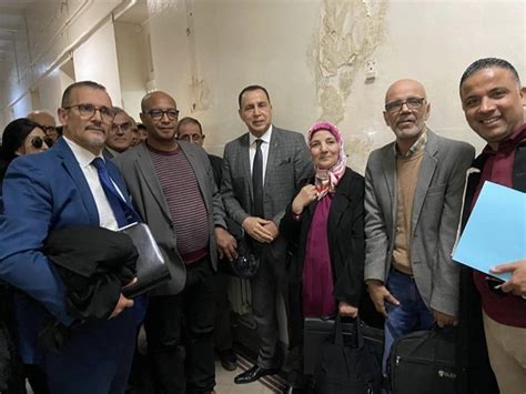 En Photos Les Avocats Mobilis S Pour Soutenir Abdelaziz Essid