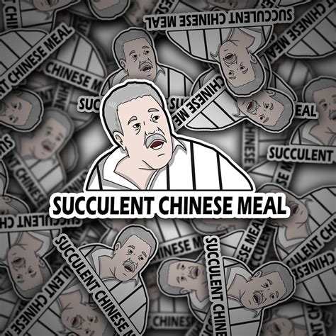 Succulent Chinese Meal Vinyl Sticker Aussie Funny Meme Bogan Etsy