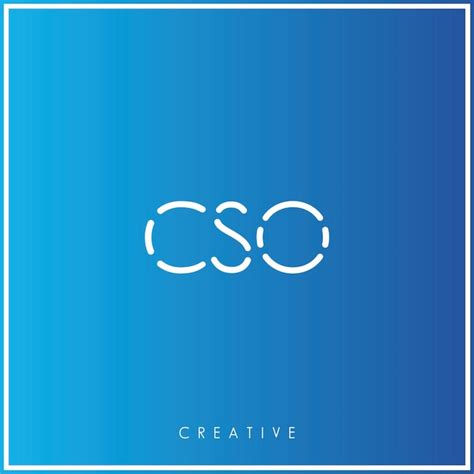 Premium Vector Cso Premium Vector Latter Logo Design Creative Logo