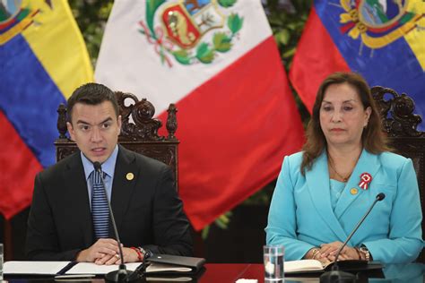 Presidentes De Perú Y Ecuador Se Reúnen En Lima En El Gabinete Bilateral Diario La Hora