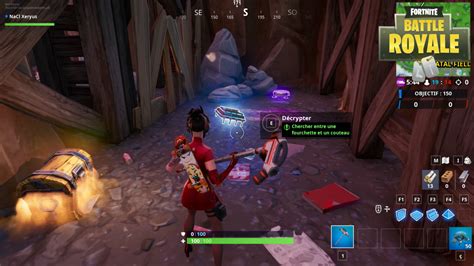 Fortnite Puce N34 Chercher Entre Une Fourchette Et Un Couteau Le